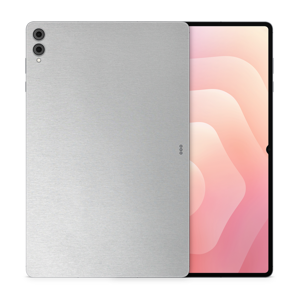 Samsung Galaxy Tab S11 Ultra Essentials Brushed Aluminum Skin Wrap Cover