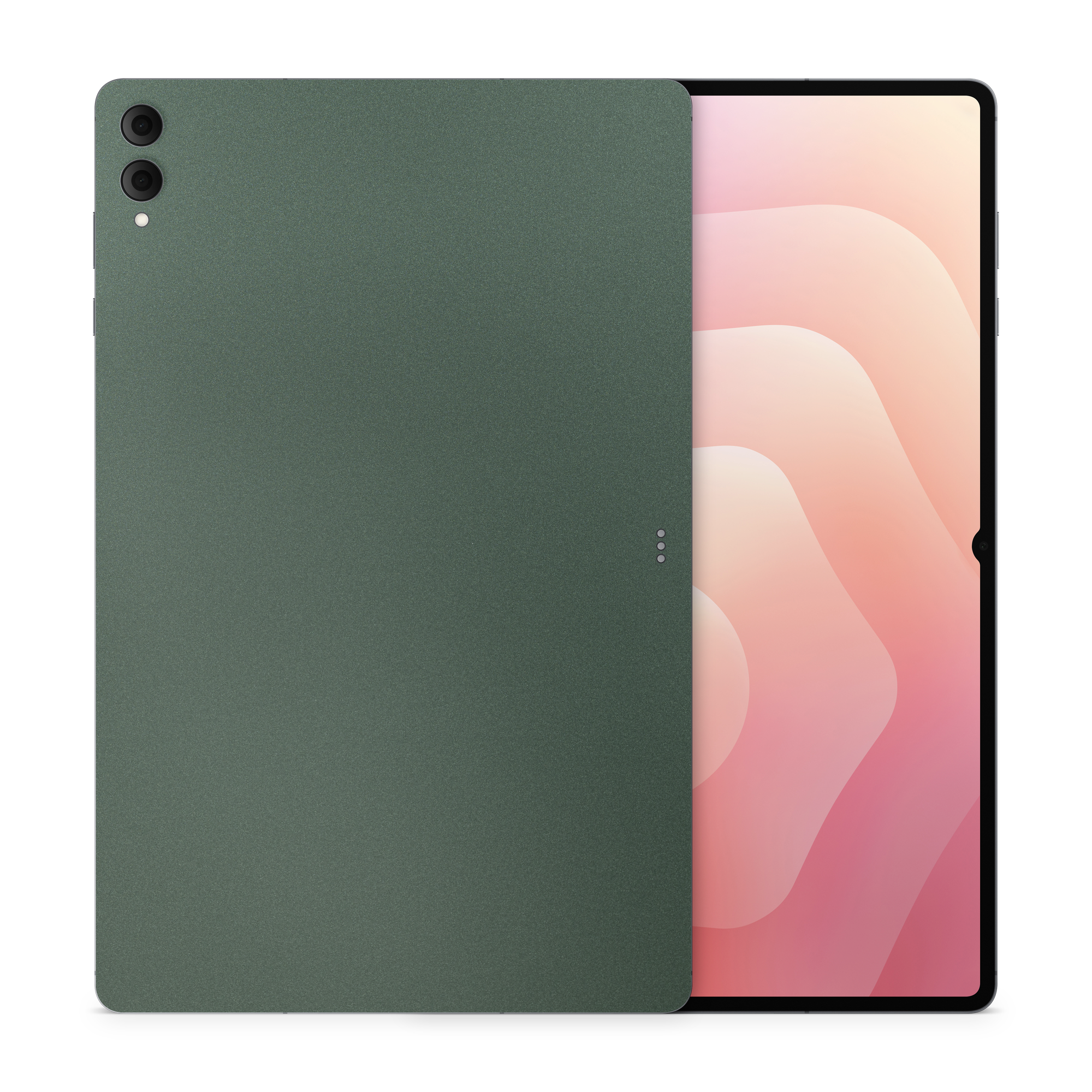 Samsung Galaxy Tab S11 Ultra Essentials Matte Green Metallic Skin Wrap Cover