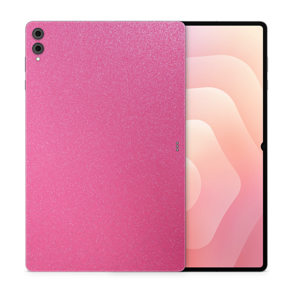 Samsung Galaxy Tab S11 Ultra Essentials Pink Glitterbomb Skin Wrap Cover