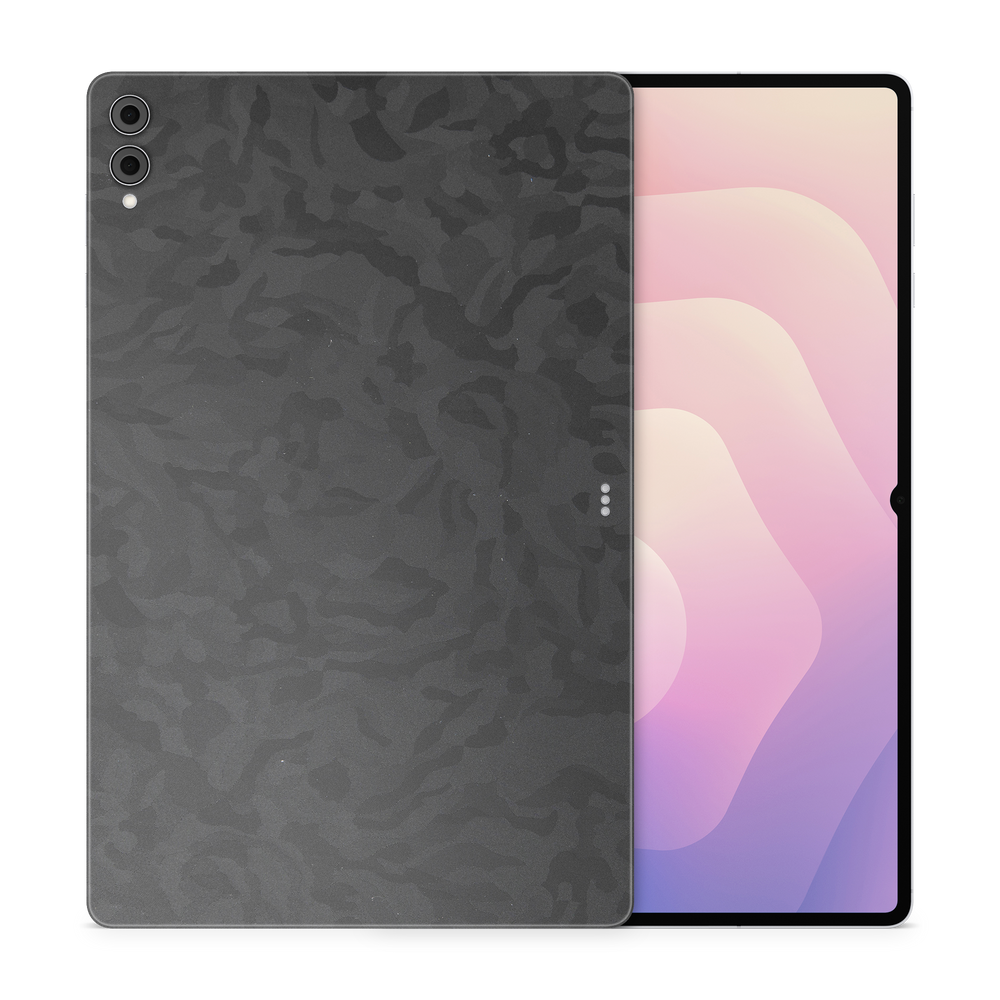 Samsung Galaxy Tab S11 Ultra Professional Black Camo Skin Wrap Cover