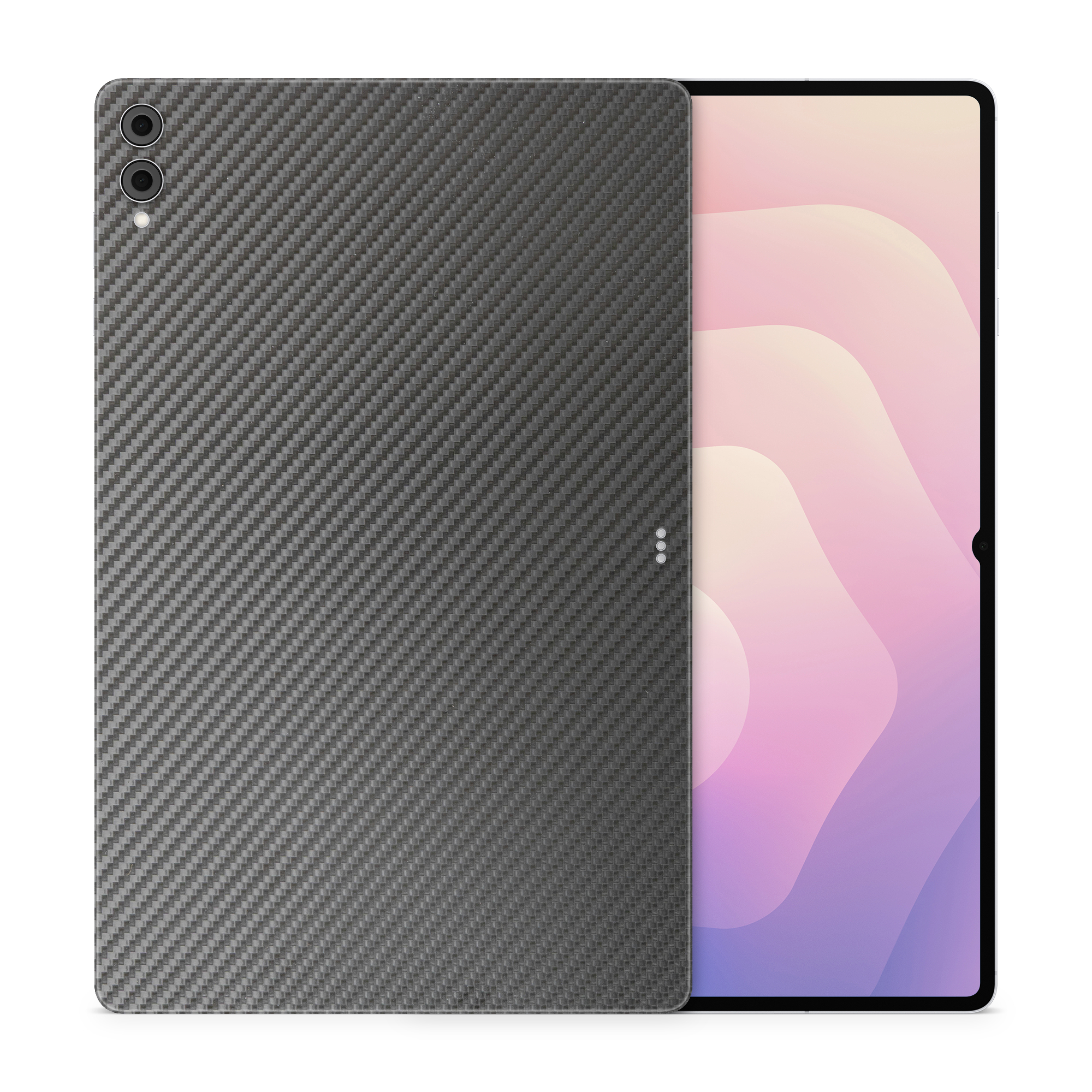 Samsung Galaxy Tab S11 Ultra Professional Black Carbon Fiber Skin Wrap Cover