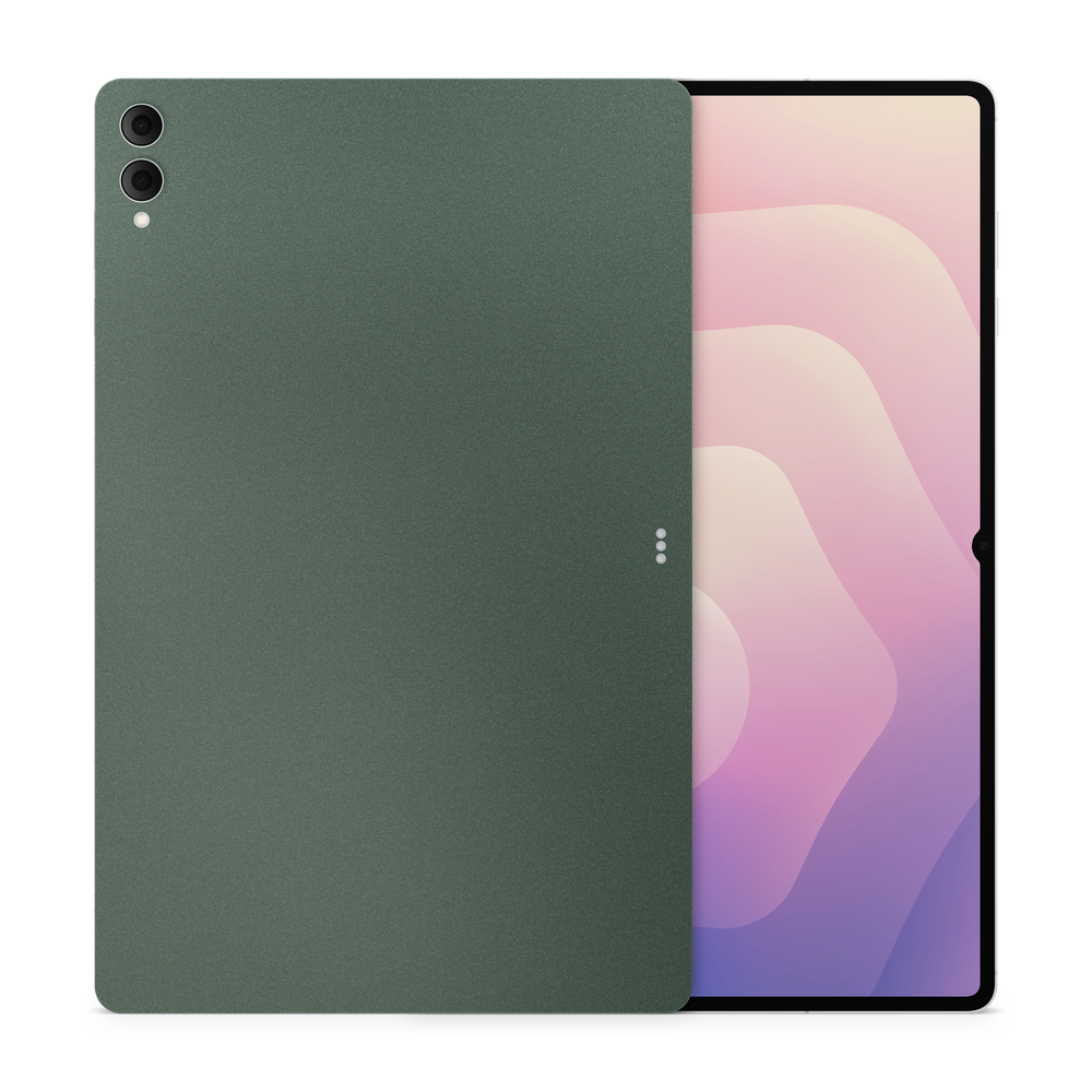 Samsung Galaxy Tab S11 Ultra Professional Matte Green Metallic Skin Wrap Cover