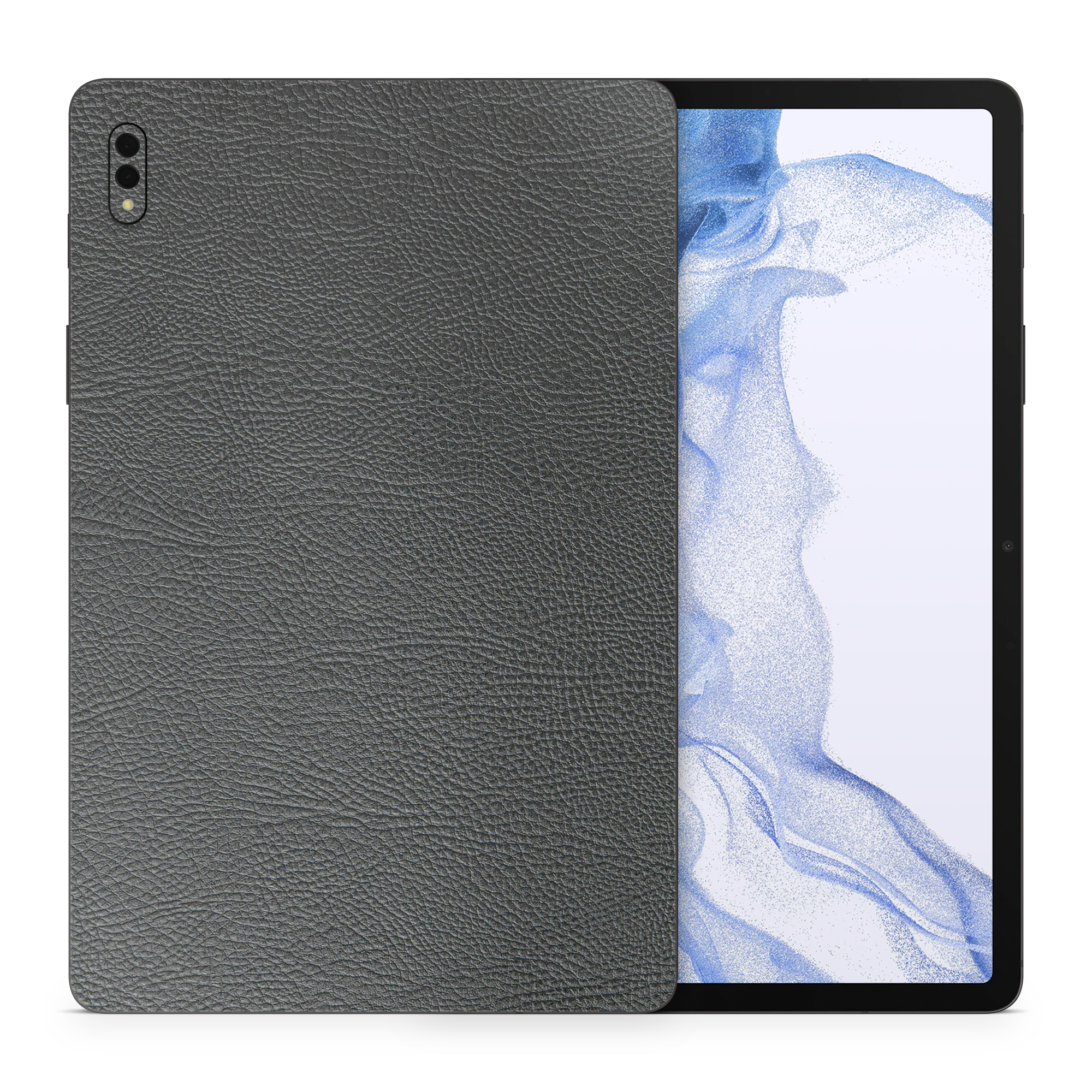 Samsung Galaxy Tab S8 Essentials Black Leather Skin Wrap Cover