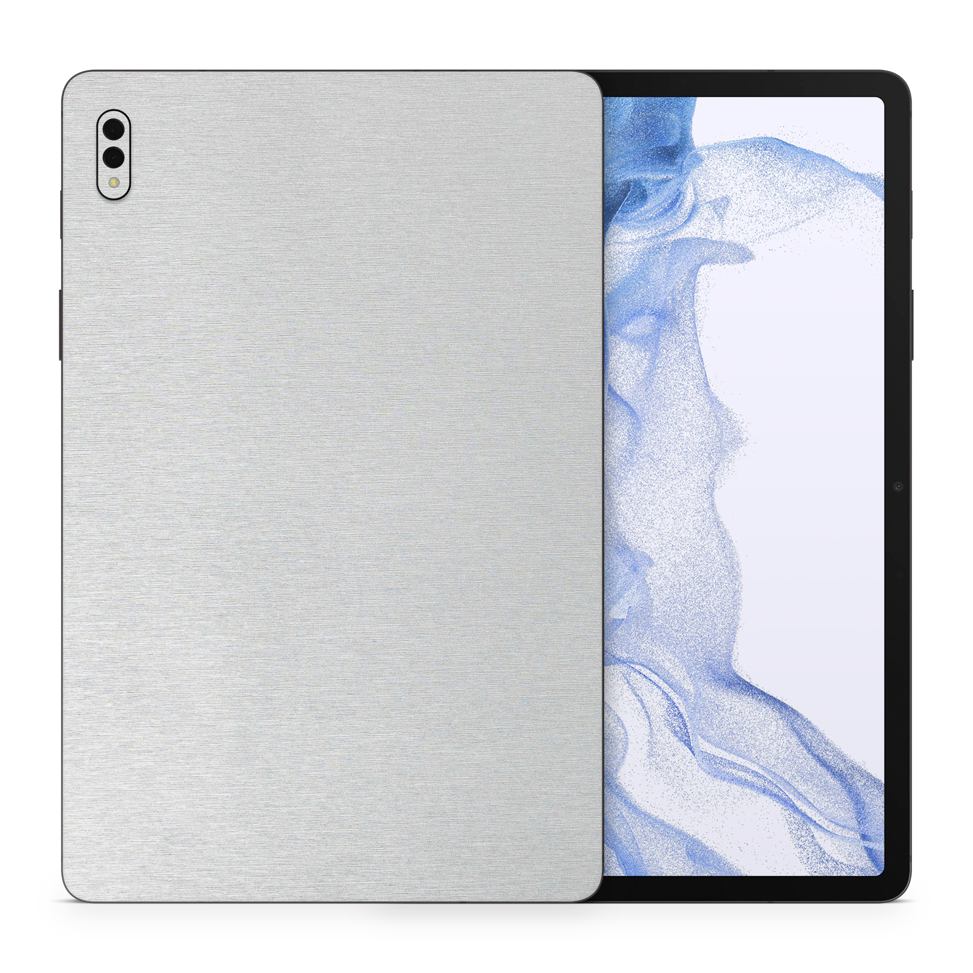 Samsung Galaxy Tab S8 Essentials Brushed Aluminum Skin Wrap Cover