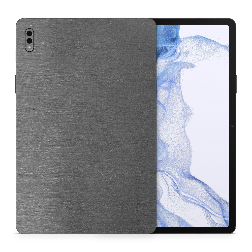 Samsung Galaxy Tab S8 Essentials Brushed Black Skin Wrap Cover