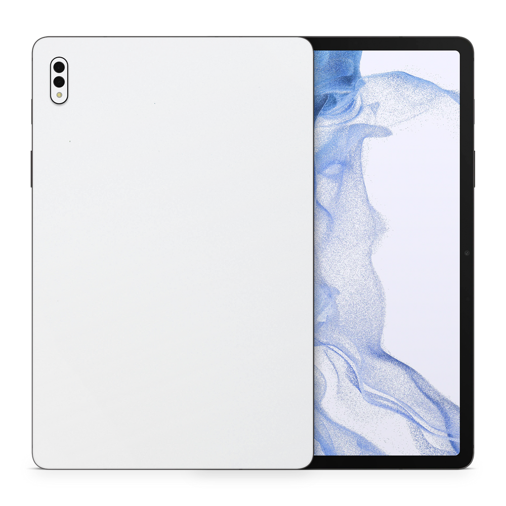 Samsung Galaxy Tab S8 Essentials Frosty Vanilla Skin Wrap Cover
