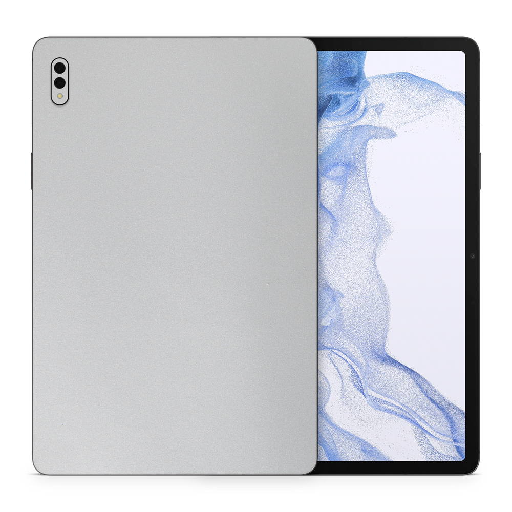 Samsung Galaxy Tab S8 Essentials Satin Aluminum Skin Wrap Cover