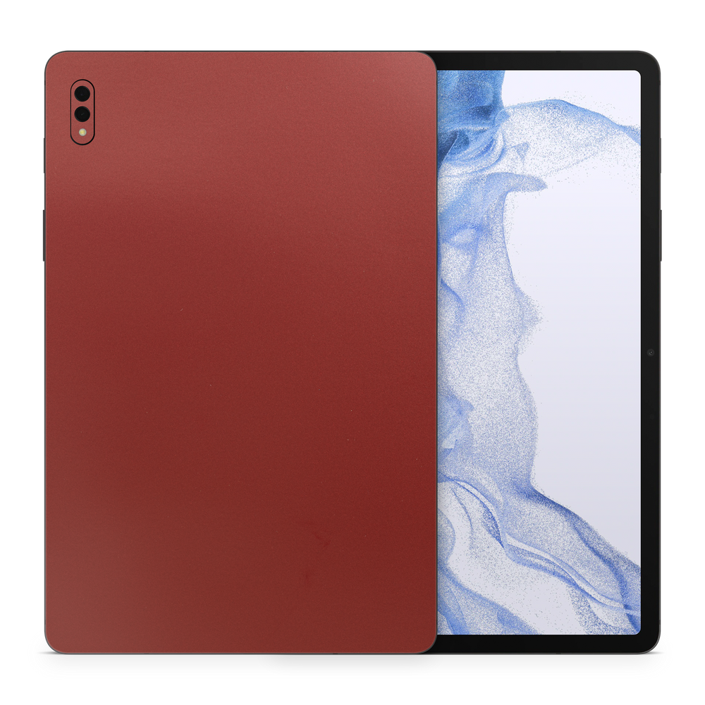 Samsung Galaxy Tab S8 Essentials Vampire Red Skin Wrap Cover
