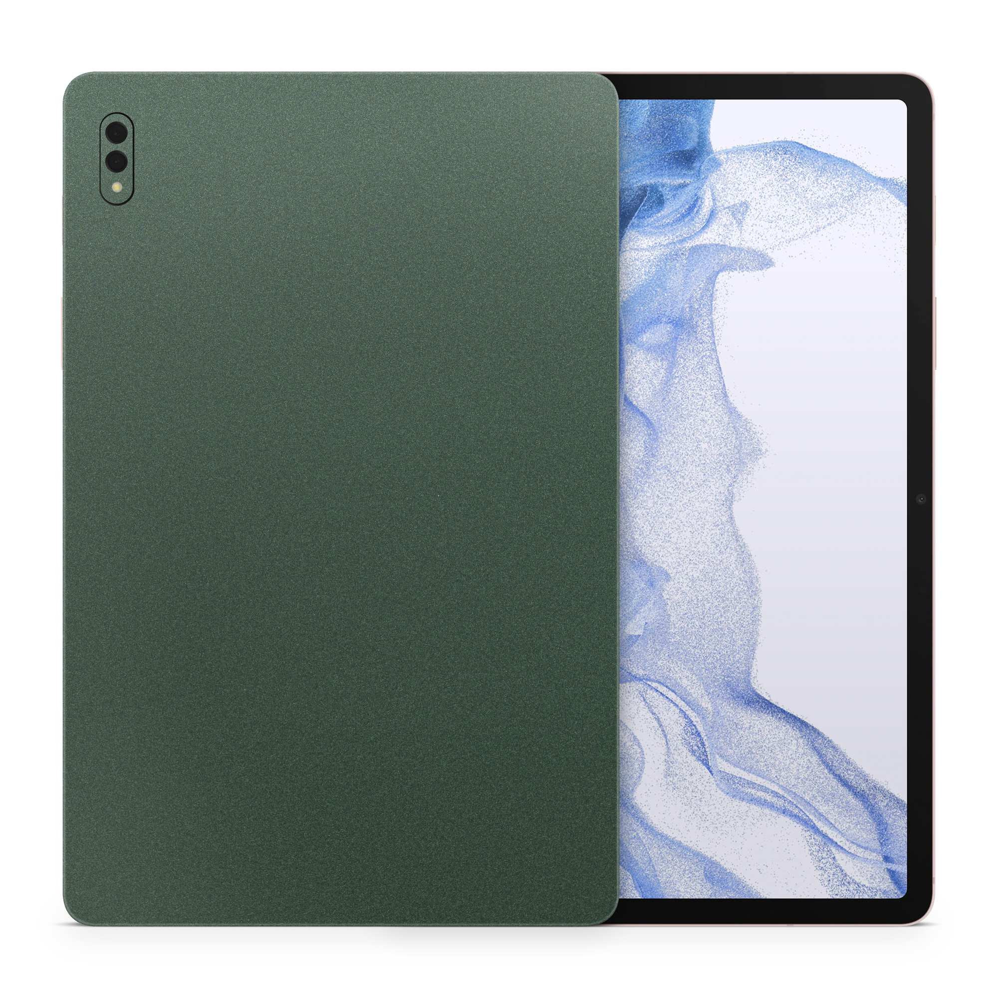 Samsung Galaxy Tab S8 Professional Matte Green Metallic Skin Wrap Cover