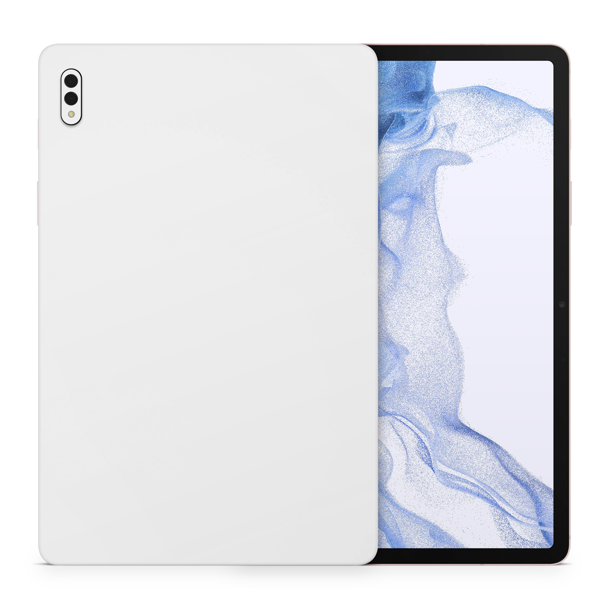 Samsung Galaxy Tab S8 Professional Satin White Skin Wrap Cover