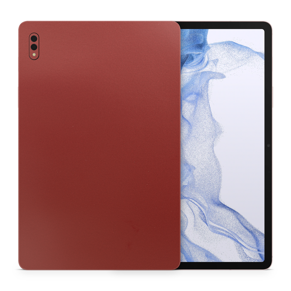 Samsung Galaxy Tab S8 Professional Vampire Red Skin Wrap Cover