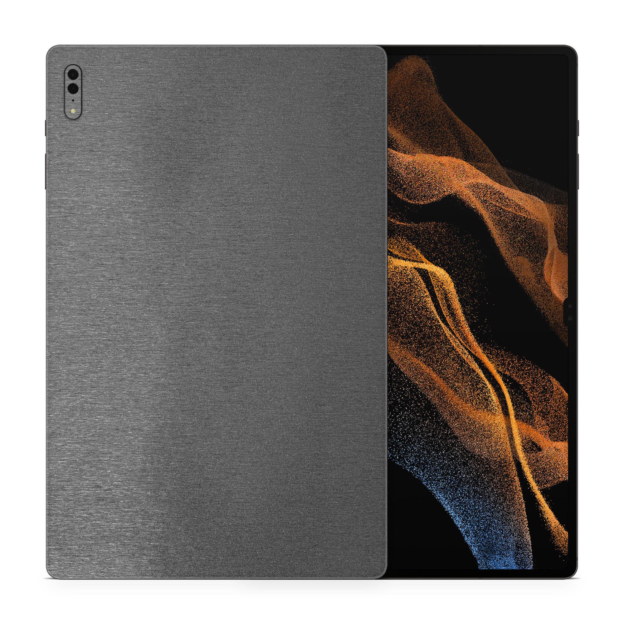 Samsung Galaxy Tab S8 Ultra Essentials Brushed Black Skin Wrap Cover