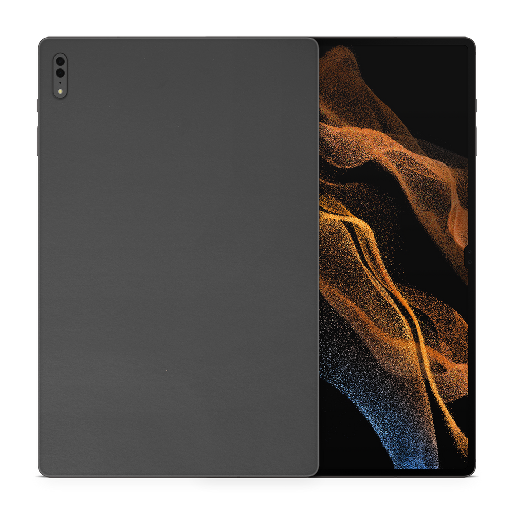 Samsung Galaxy Tab S8 Ultra Essentials Matte Black Skin Wrap Cover