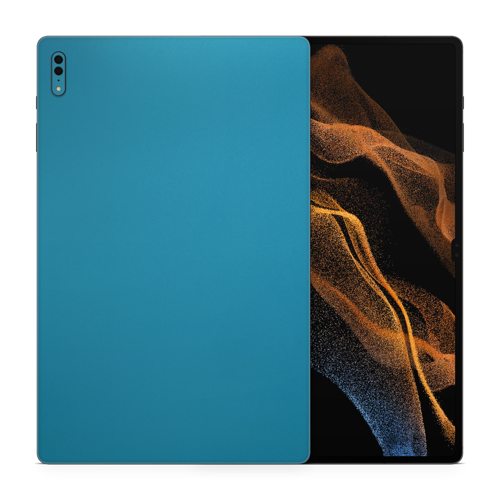 Samsung Galaxy Tab S8 Ultra Essentials Satin Ocean Shimmer Skin Wrap Cover