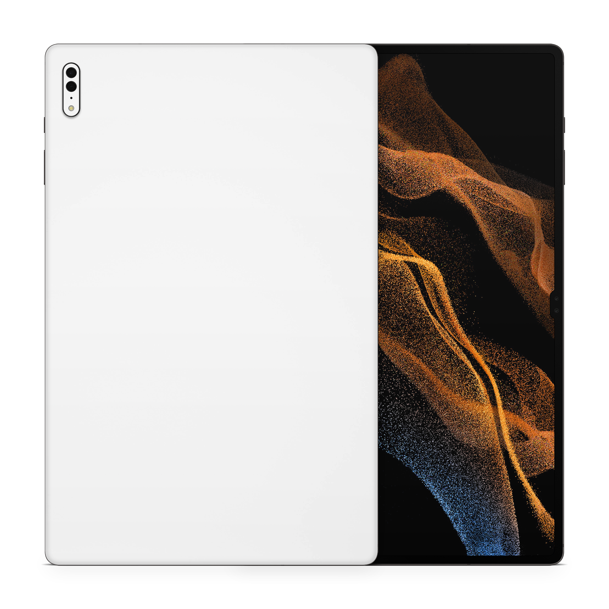 Samsung Galaxy Tab S8 Ultra Essentials Satin White Skin Wrap Cover