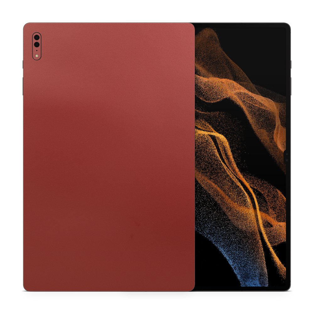 Samsung Galaxy Tab S8 Ultra Essentials Vampire Red Skin Wrap Cover