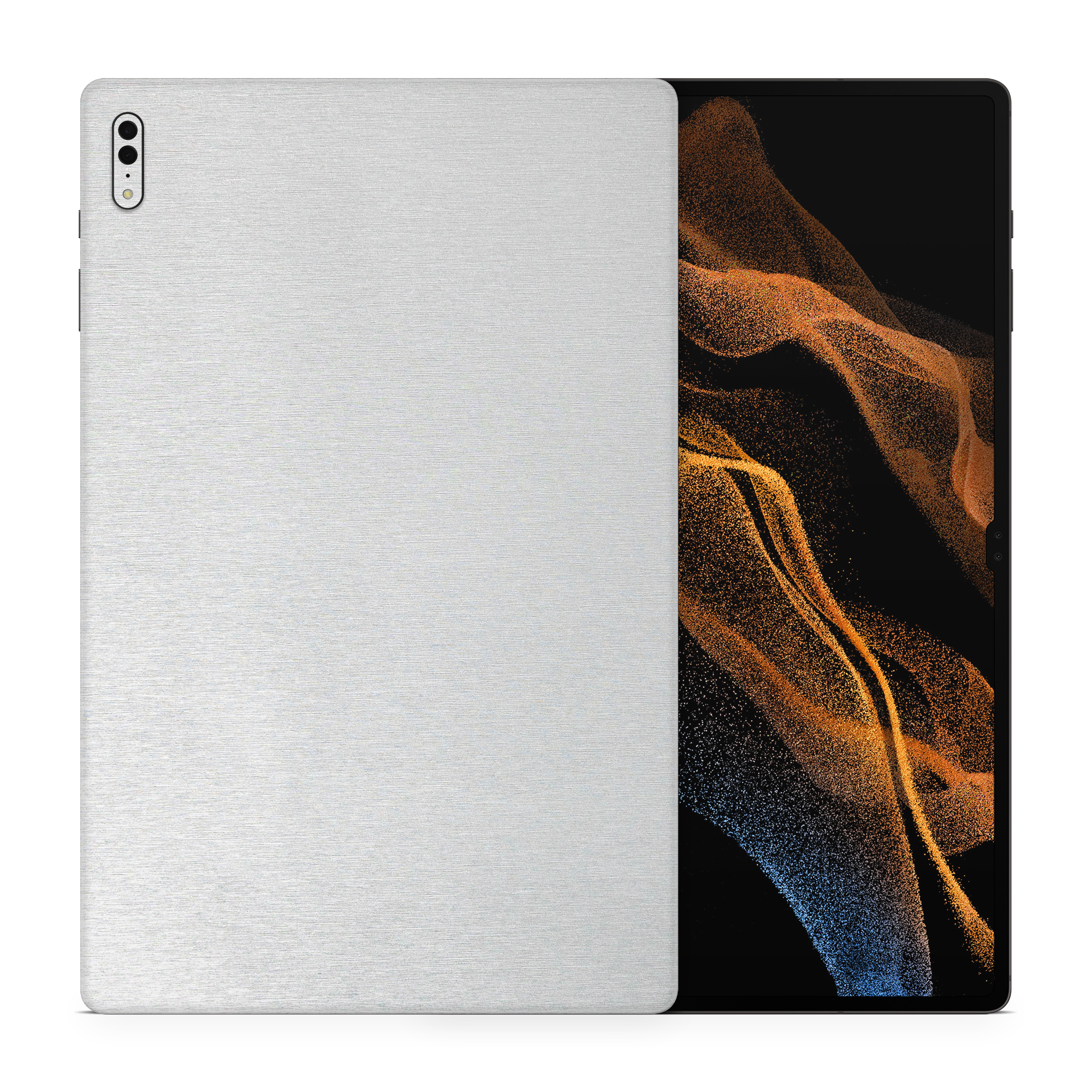 Samsung Galaxy Tab S8 Ultra Professional Brushed Aluminum Skin Wrap Cover