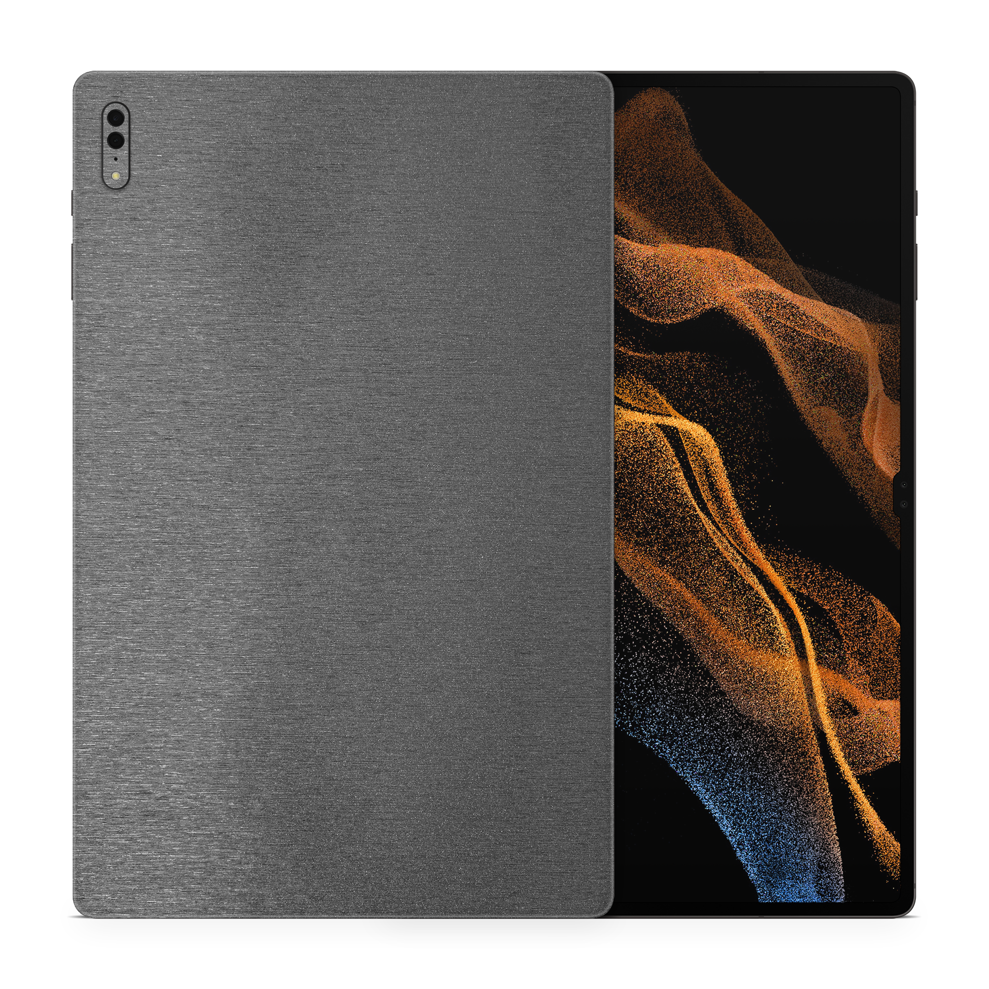 Samsung Galaxy Tab S8 Ultra Professional Brushed Black Skin Wrap Cover