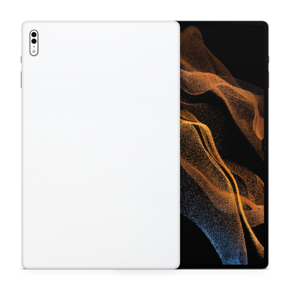 Samsung Galaxy Tab S8 Ultra Professional Frosty Vanilla Skin Wrap Cover