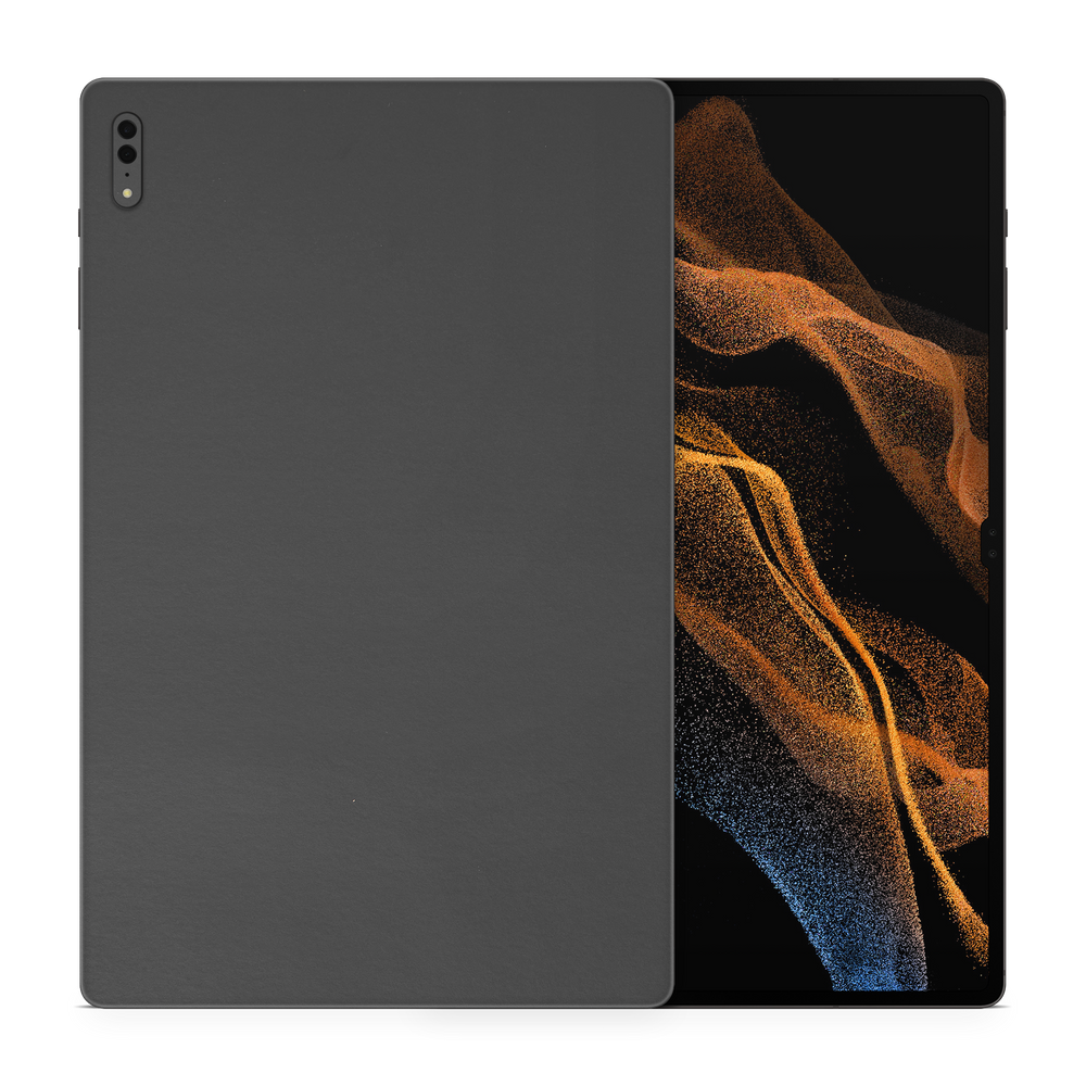 Samsung Galaxy Tab S8 Ultra Professional Matte Black Skin Wrap Cover
