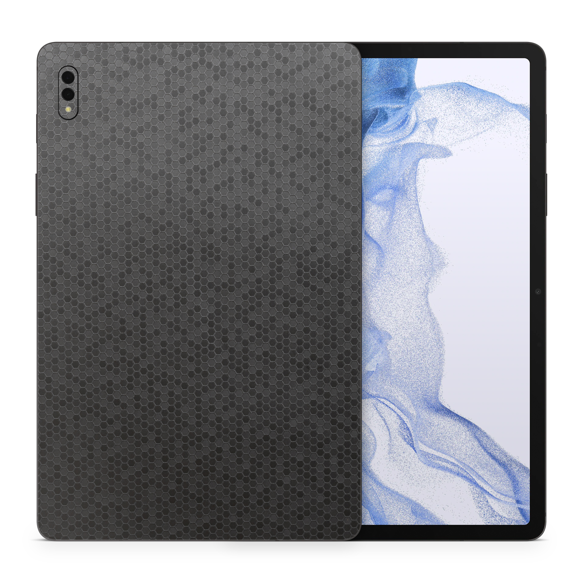 Samsung Galaxy Tab S8+ Essentials Black Honeycomb Skin Wrap Cover