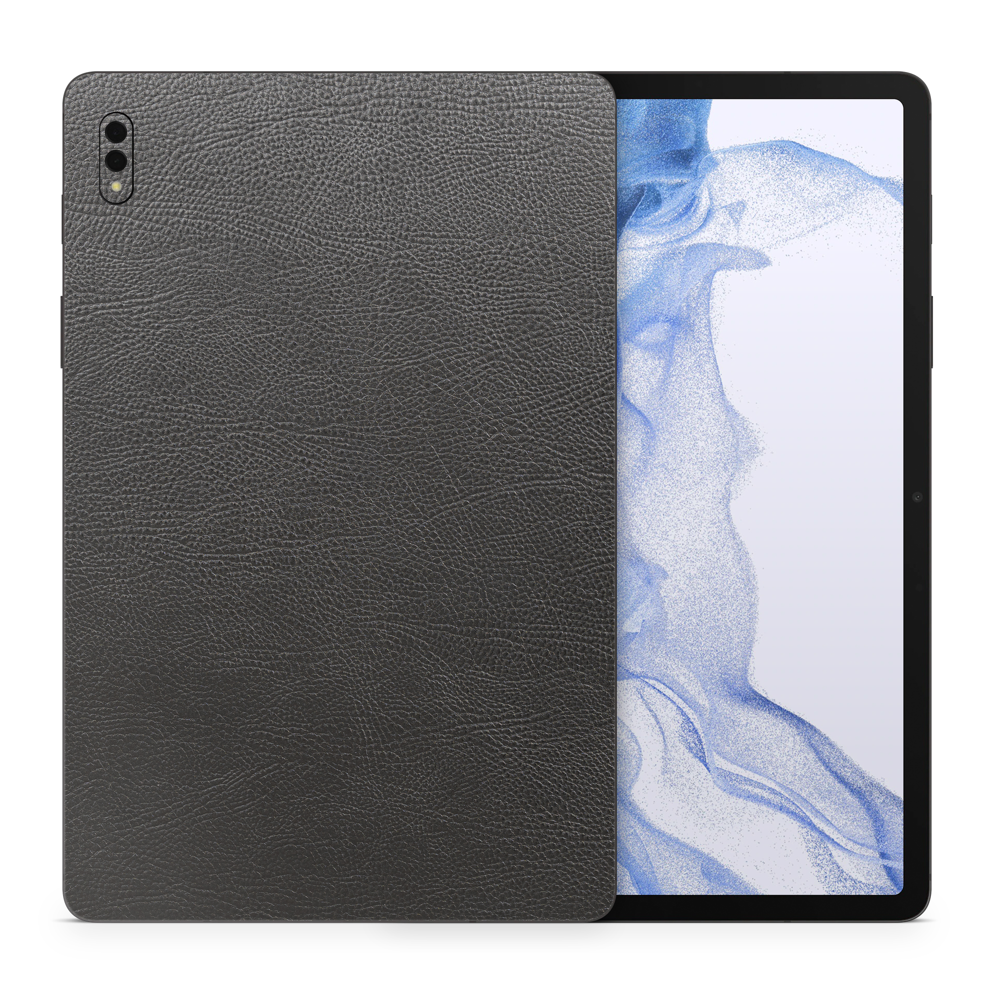 Samsung Galaxy Tab S8+ Essentials Black Leather Skin Wrap Cover