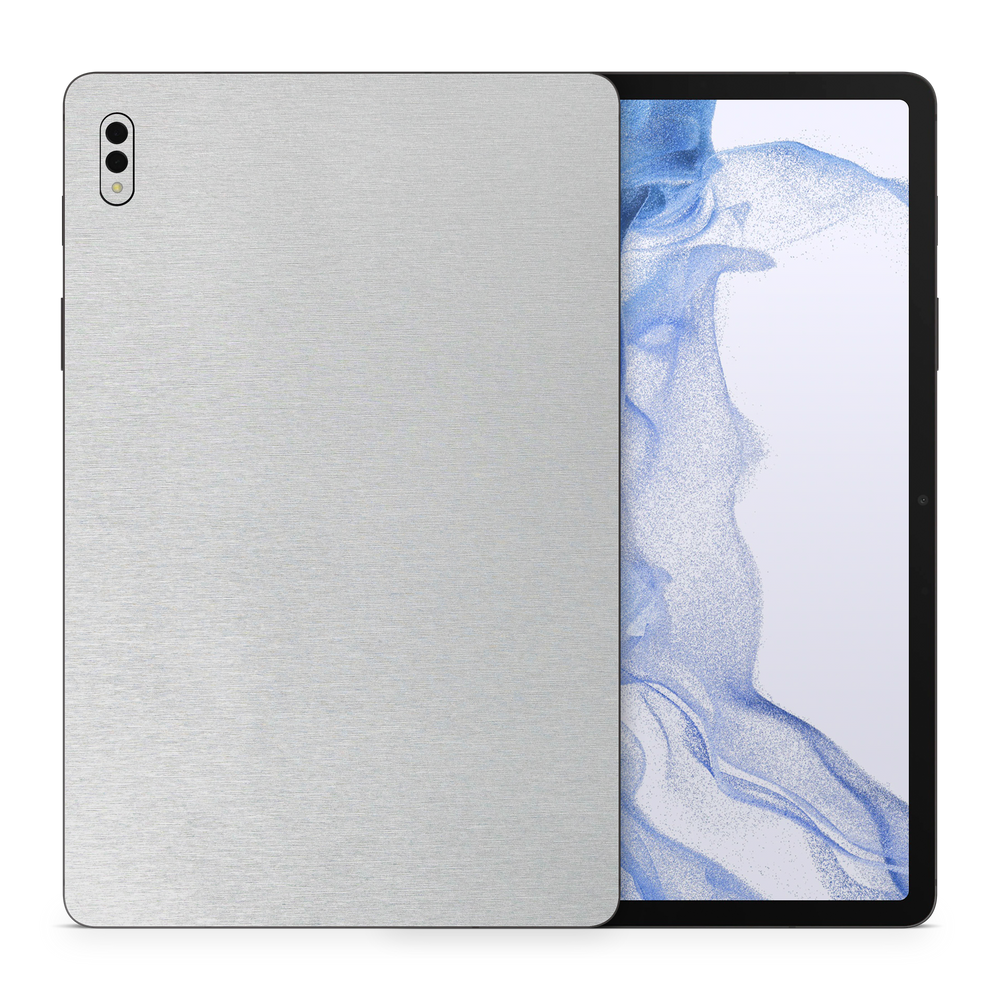 Samsung Galaxy Tab S8+ Essentials brushed aluminum Skin Wrap Cover