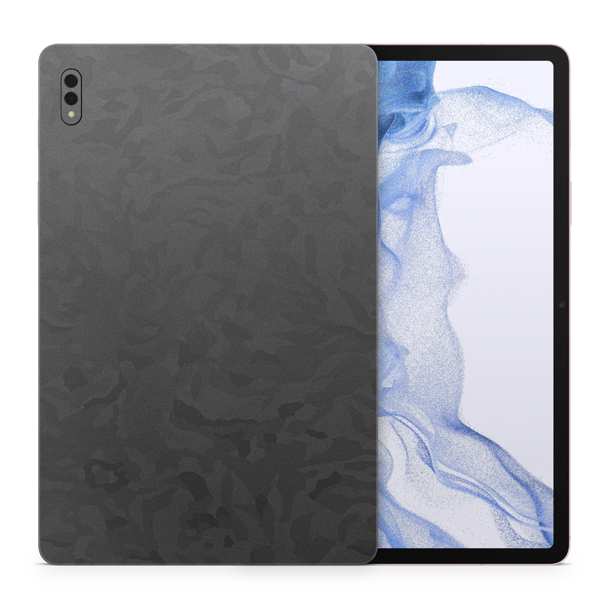 Samsung Galaxy Tab S8+ Professional Black Camo Skin Wrap Cover