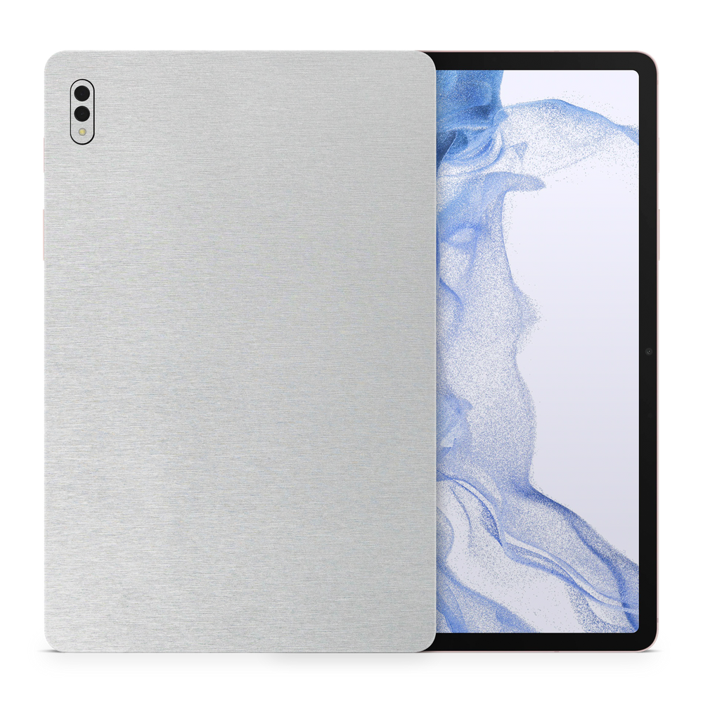 Samsung Galaxy Tab S8+ Professional brushed aluminum Skin Wrap Cover