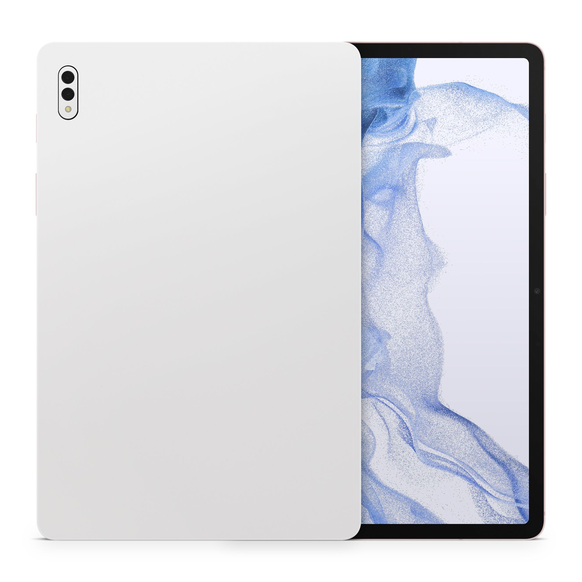 Samsung Galaxy Tab S8+ Professional Satin White Skin Wrap Cover