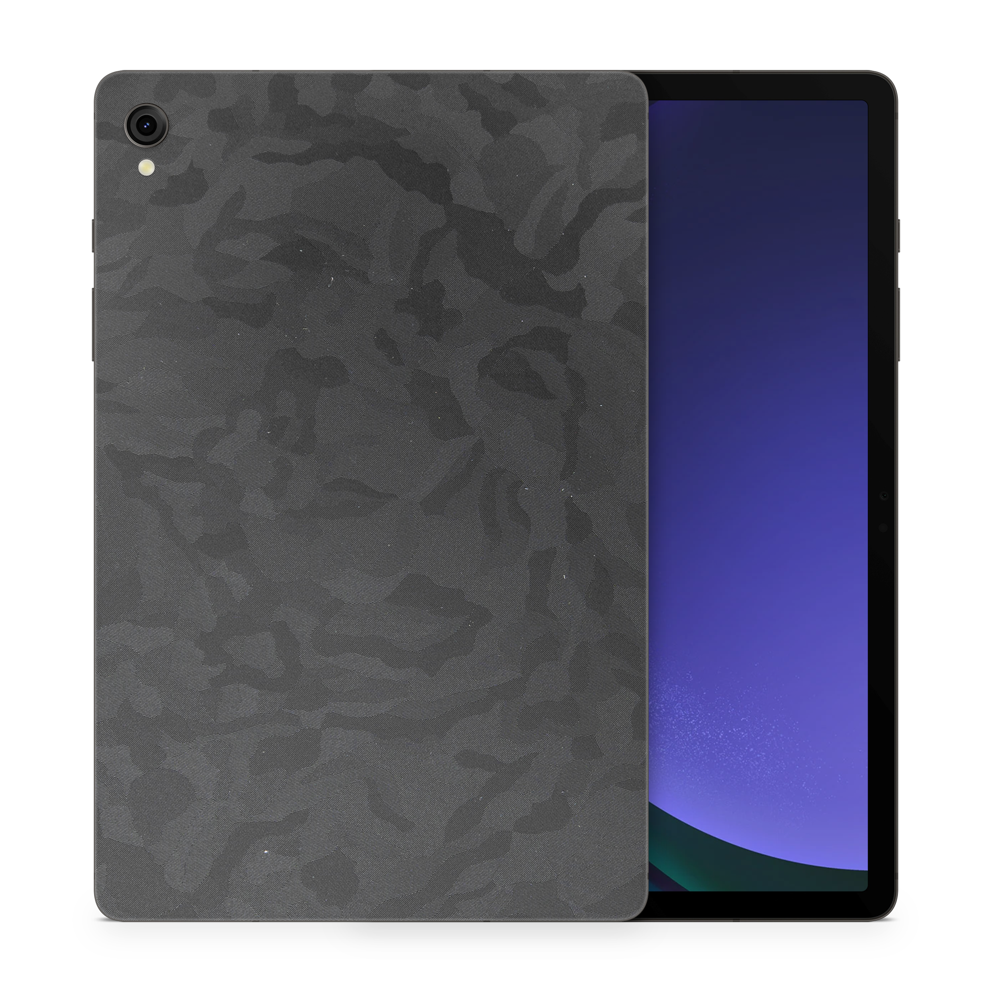 Samsung Galaxy Tab S9 Essentials Black Camo Skin Wrap Cover