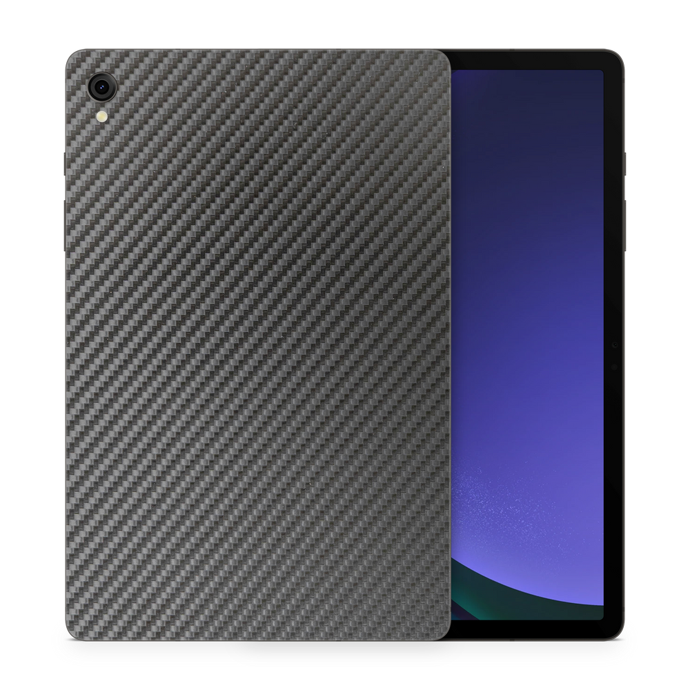 Samsung Galaxy Tab S9 Essentials Black Carbon Fiber Skin Wrap Cover