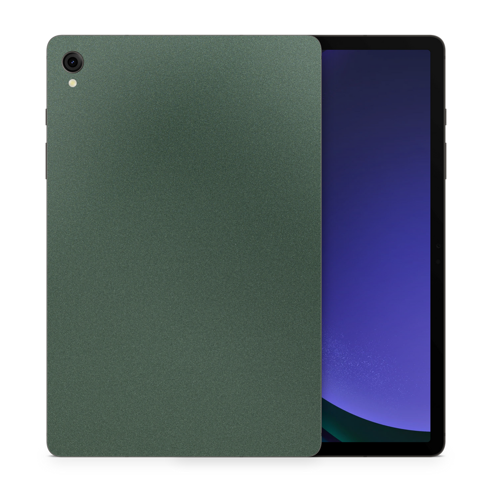 Samsung Galaxy Tab S9 Essentials Matte Green Metallic Skin Wrap Cover
