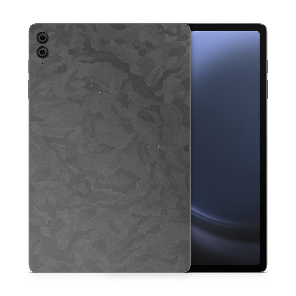 Samsung Galaxy Tab S9 Fe Essentials Black Camo Skin Wrap Cover