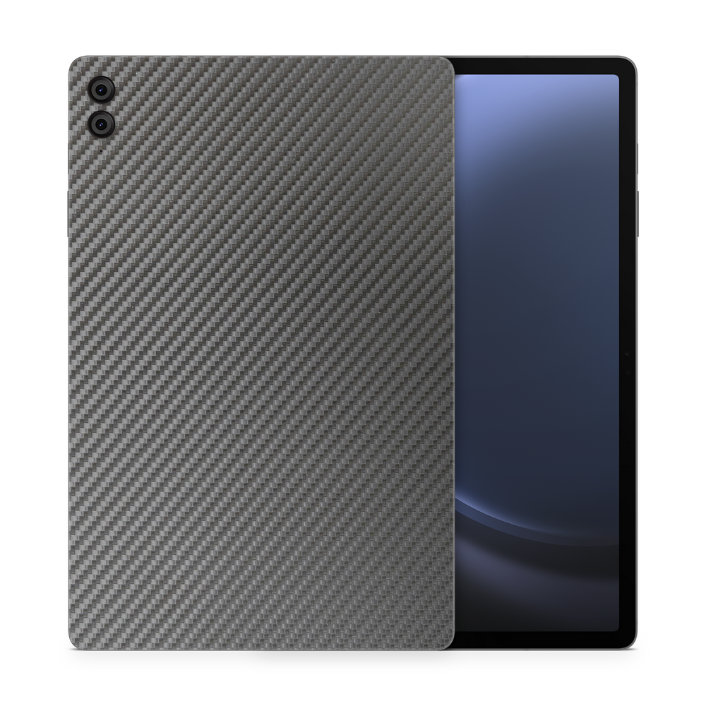 Samsung Galaxy Tab S9 Fe Essentials Black Carbon Fiber Skin Wrap Cover