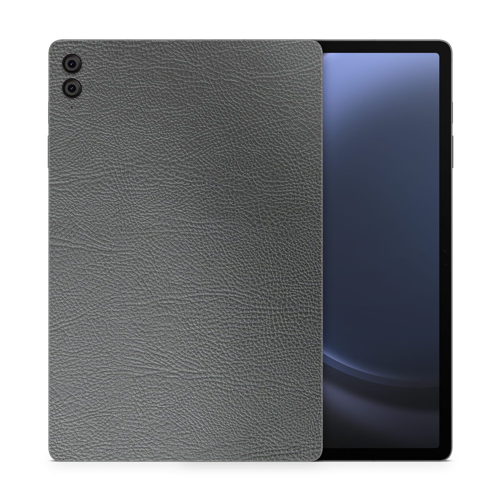 Samsung Galaxy Tab S9 Fe Essentials Black Leather Skin Wrap Cover