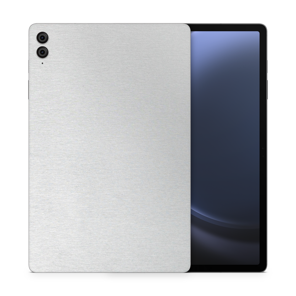 Samsung Galaxy Tab S9 Fe Essentials Brushed Aluminum Skin Wrap Cover