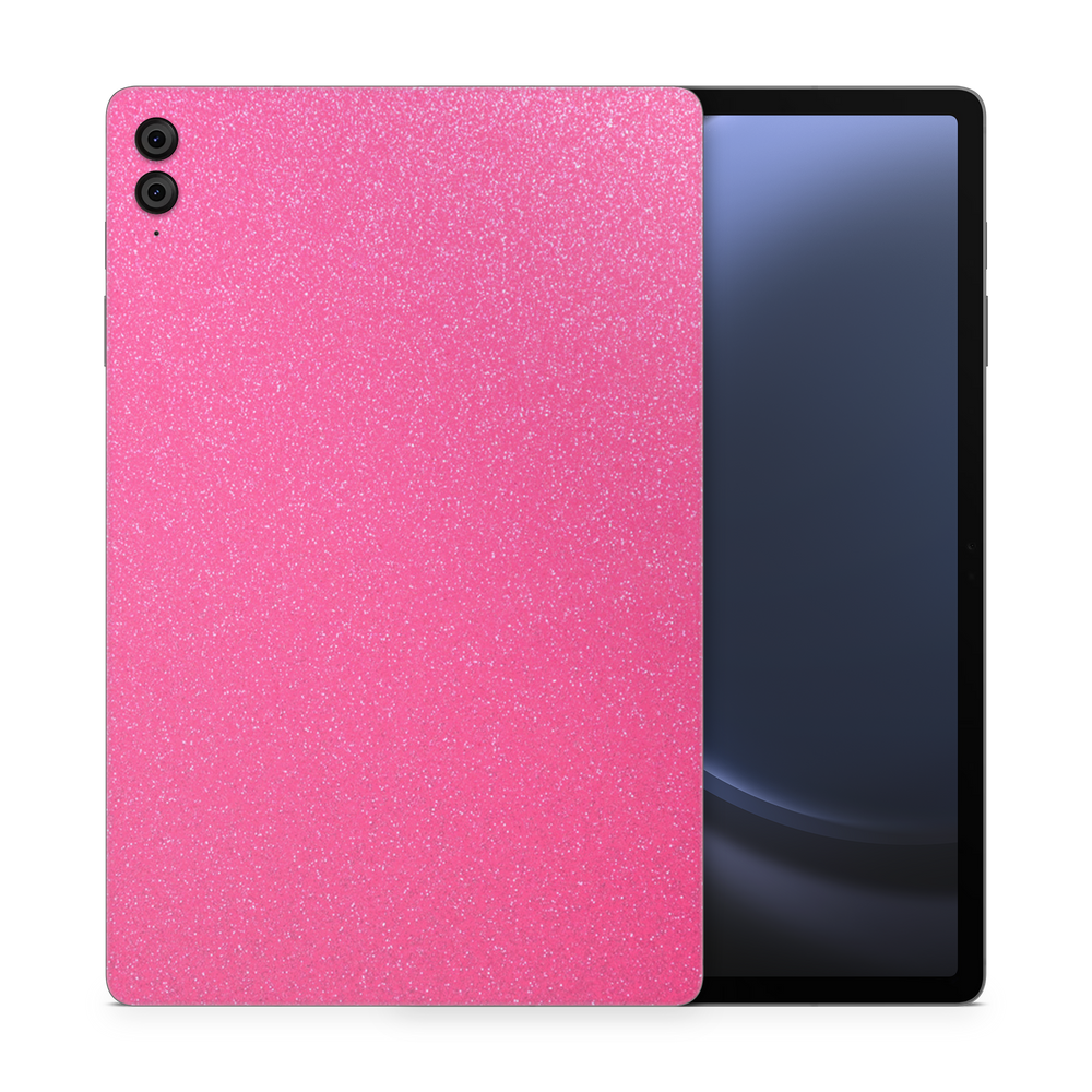 Samsung Galaxy Tab S9 Fe Essentials Pink Glitterbomb Skin Wrap Cover