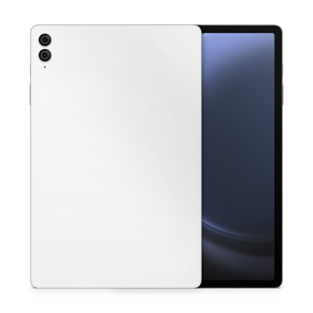 Samsung Galaxy Tab S9 Fe Essentials Satin White Skin Wrap Cover
