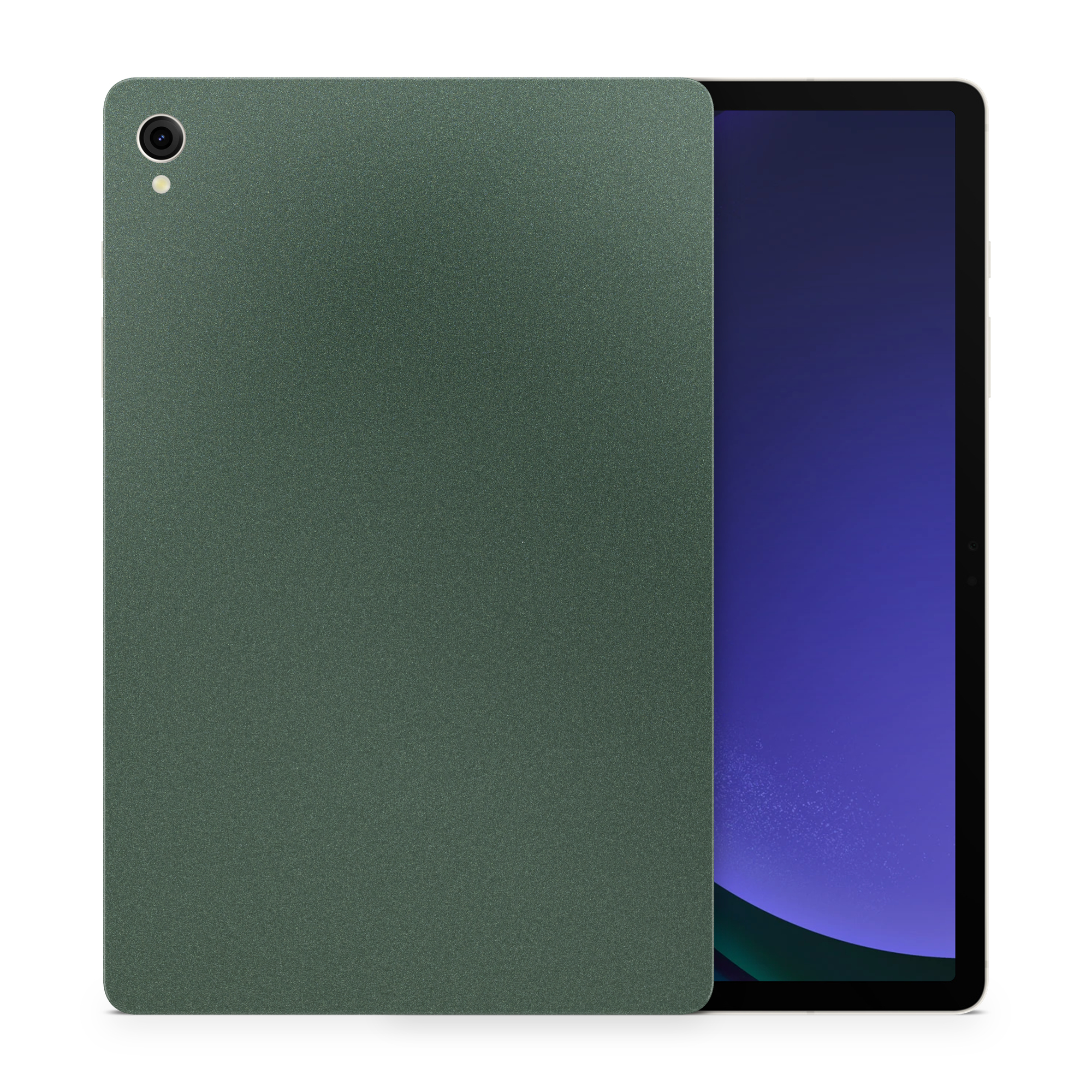 Samsung Galaxy Tab S9 FE Professional Matte Green Metallic Skin Wrap Cover