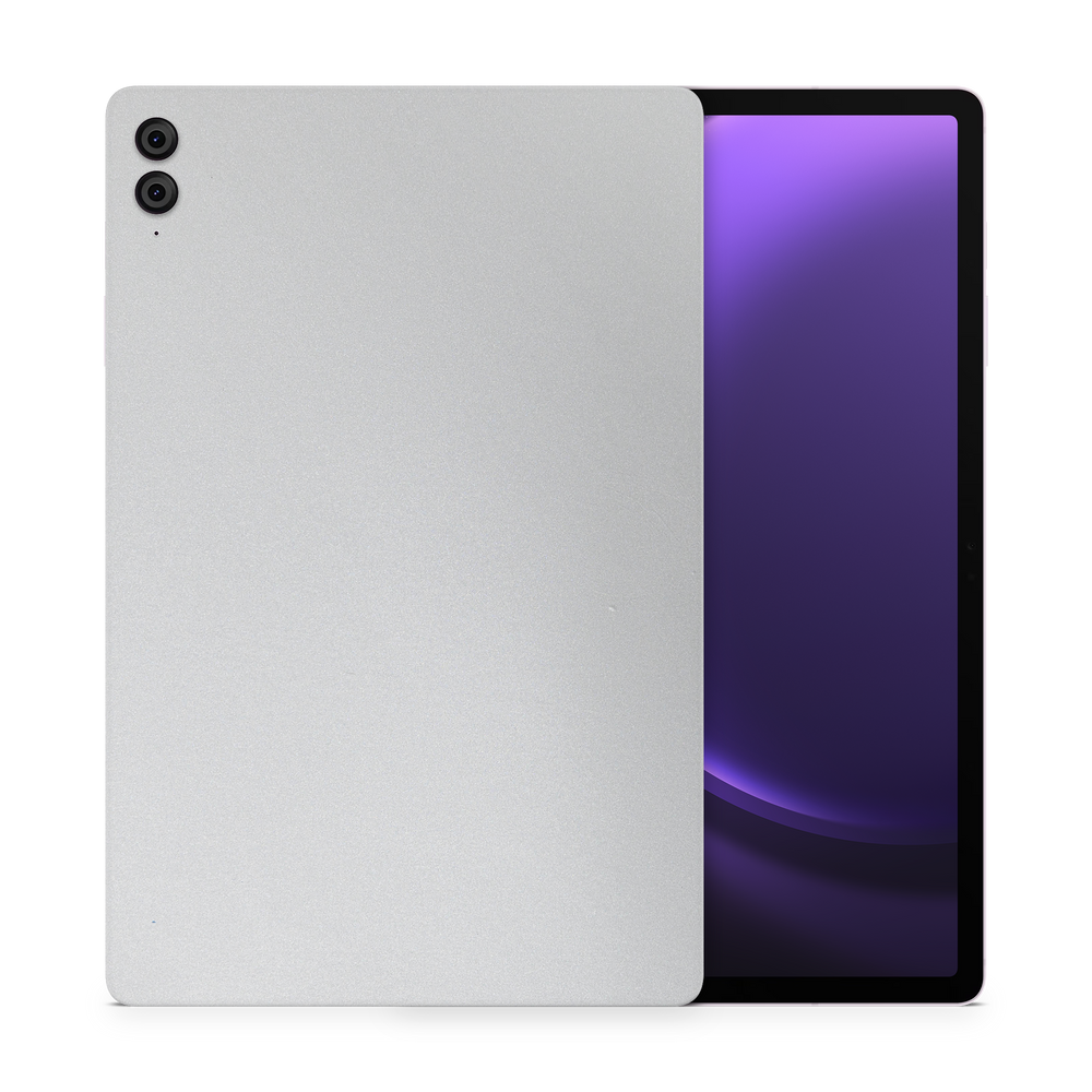 Samsung Galaxy Tab S9 Fe Professional Satin Aluminum Skin Wrap Cover
