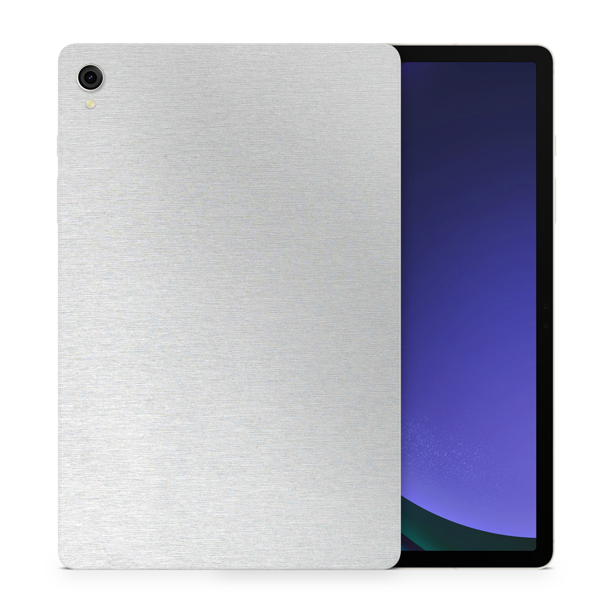 Samsung Galaxy Tab S9 Plus Professional Brushed Aluminum Skin Wrap Cover