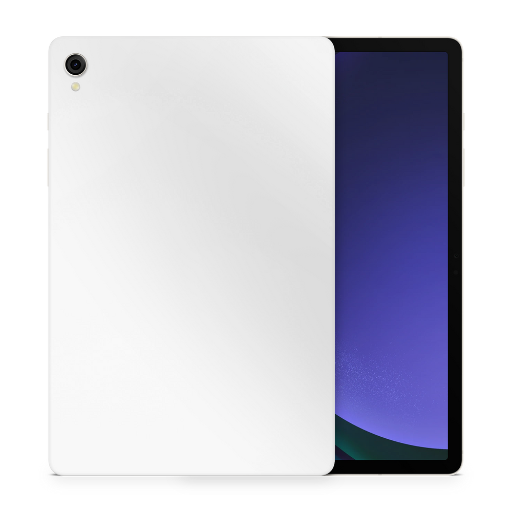 Samsung Galaxy Tab S9 Plus Professional Satin White Skin Wrap Cover