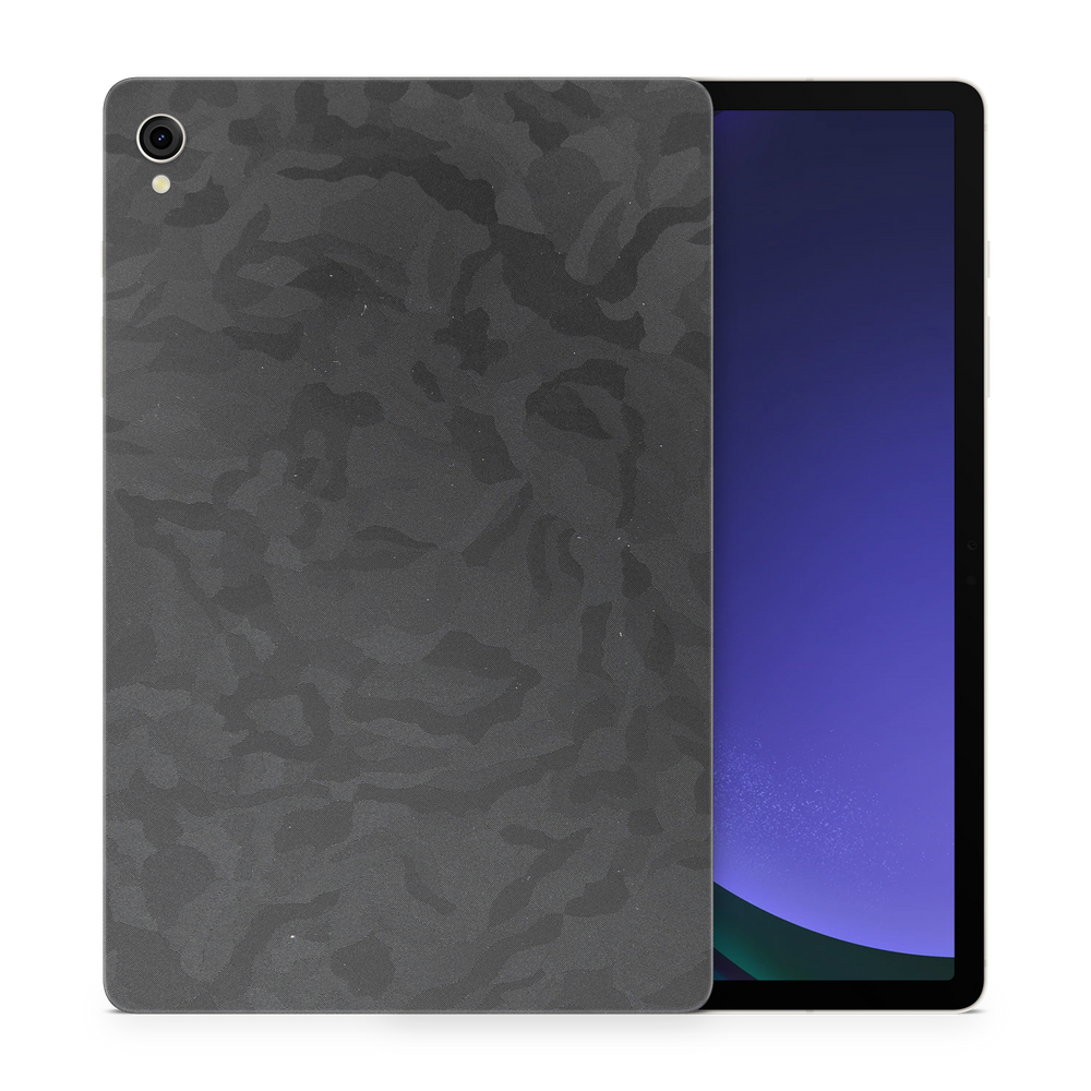 Samsung Galaxy Tab S9 Professional Black Camo Skin Wrap Cover