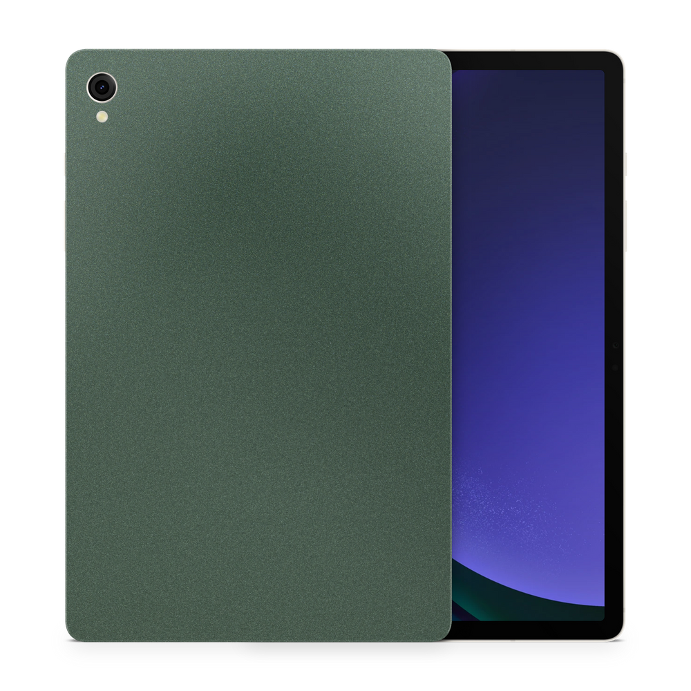 Samsung Galaxy Tab S9 Professional Matte Green Metallic Skin Wrap Cover