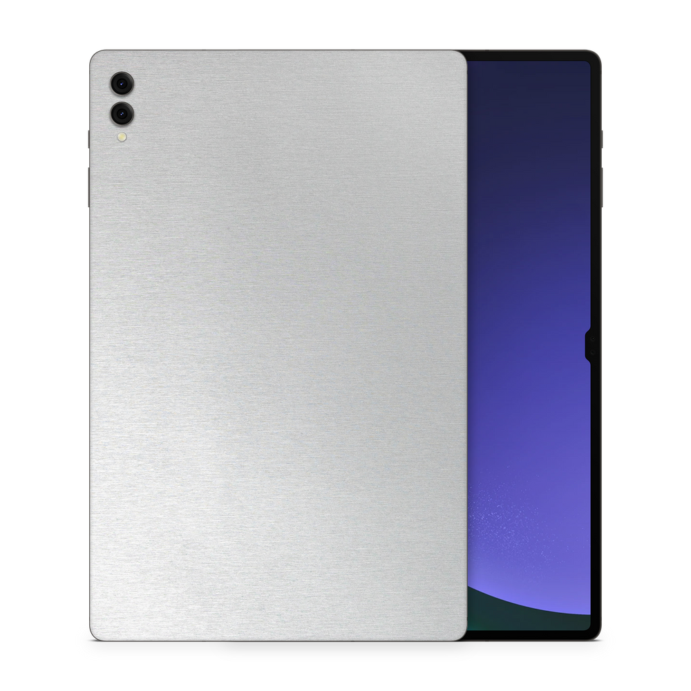 Samsung Galaxy Tab S9 Ultra Essentials Brushed Aluminum Skin Wrap Cover