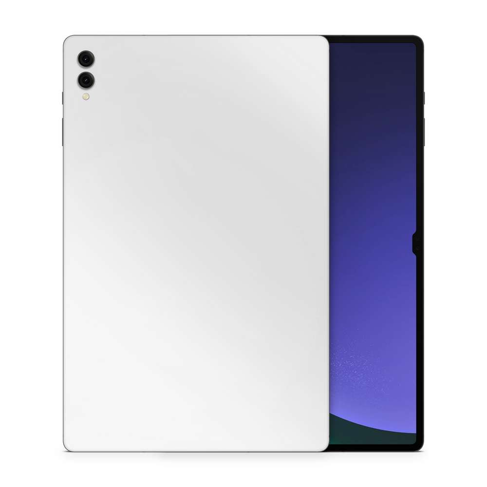 Samsung Galaxy Tab S9 Ultra Essentials Satin White Skin Wrap Cover