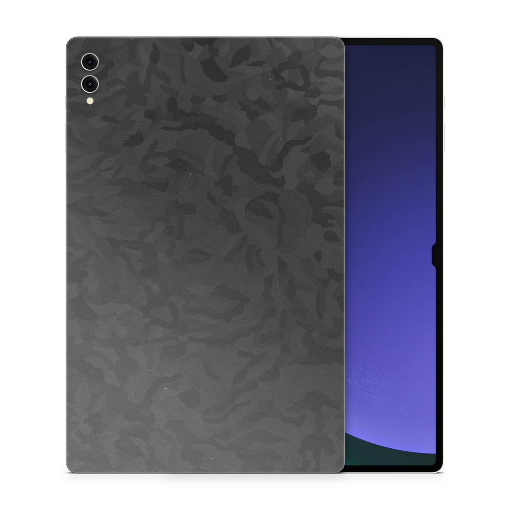 Samsung Galaxy Tab S9 Ultra Professional Black Camo Skin Wrap Cover