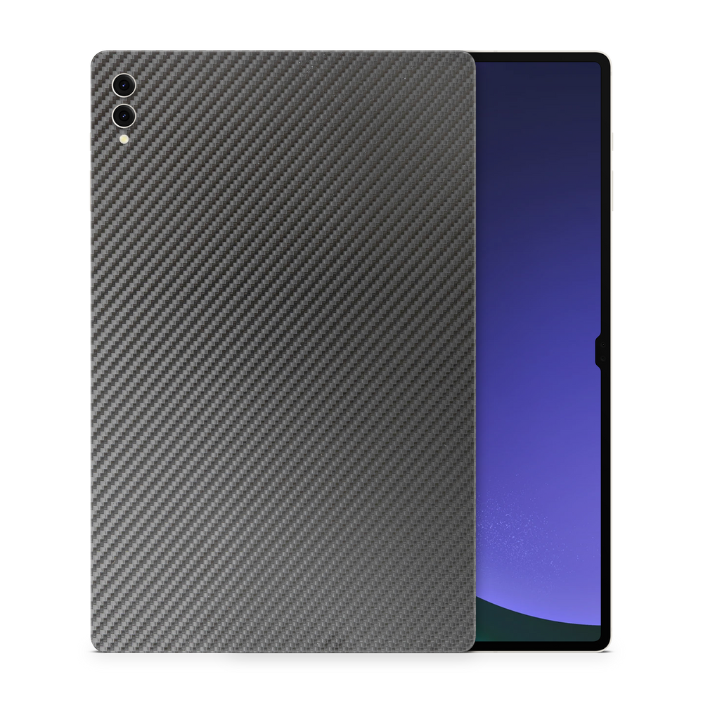 Samsung Galaxy Tab S9 Ultra Professional Black Carbon Fiber Skin Wrap Cover