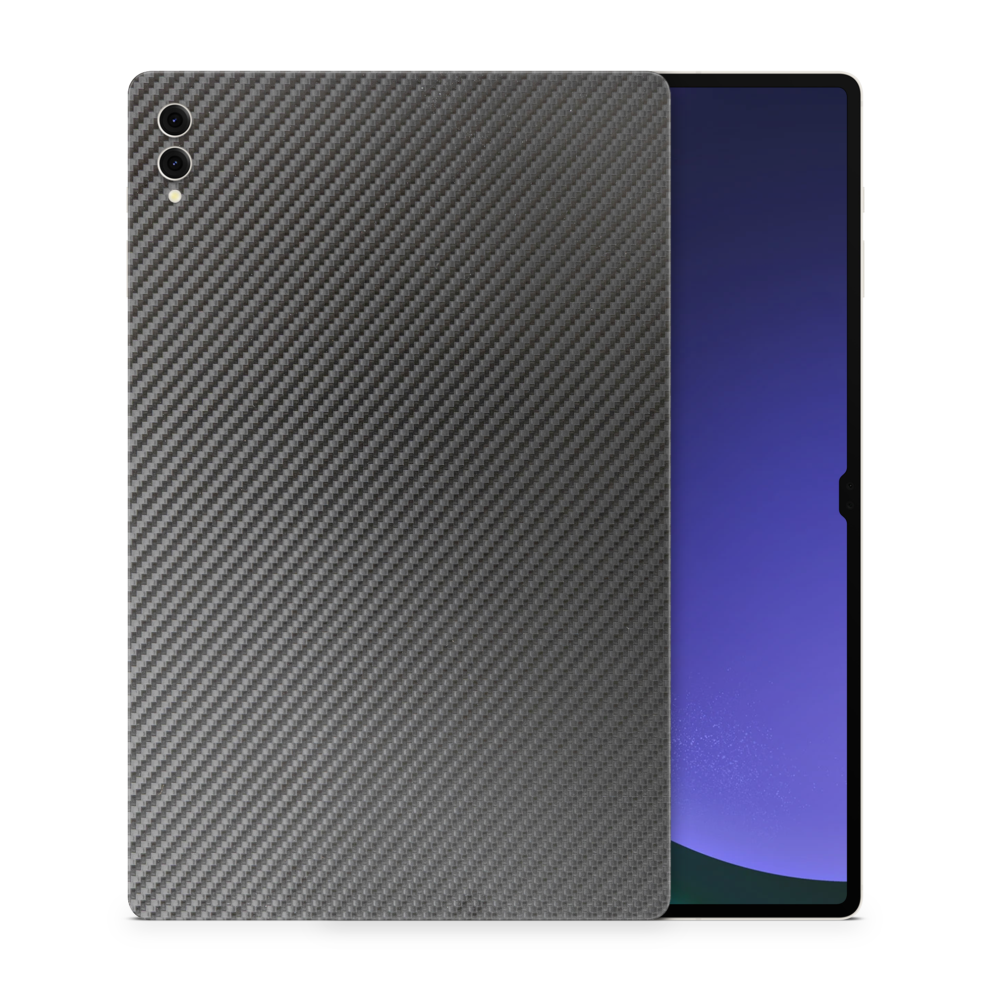 Samsung Galaxy Tab S9 Ultra Professional Black Carbon Fiber Skin Wrap Cover